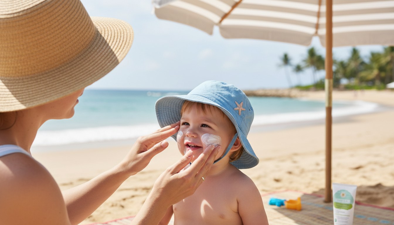 Which Sunscreen Is Safe for Babies and Children, and How Should It Be Used?
