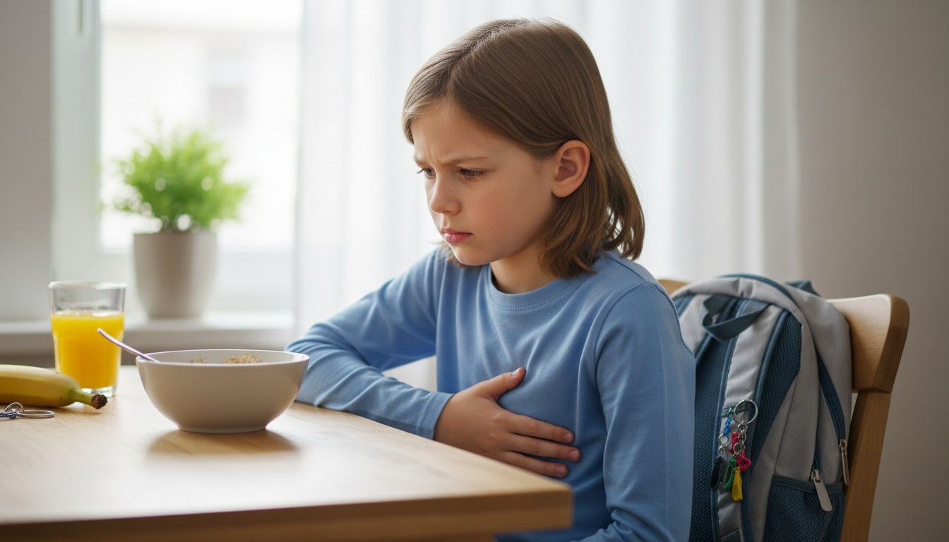 Why Does My Child's Stomach Hurt Every Morning Before School?