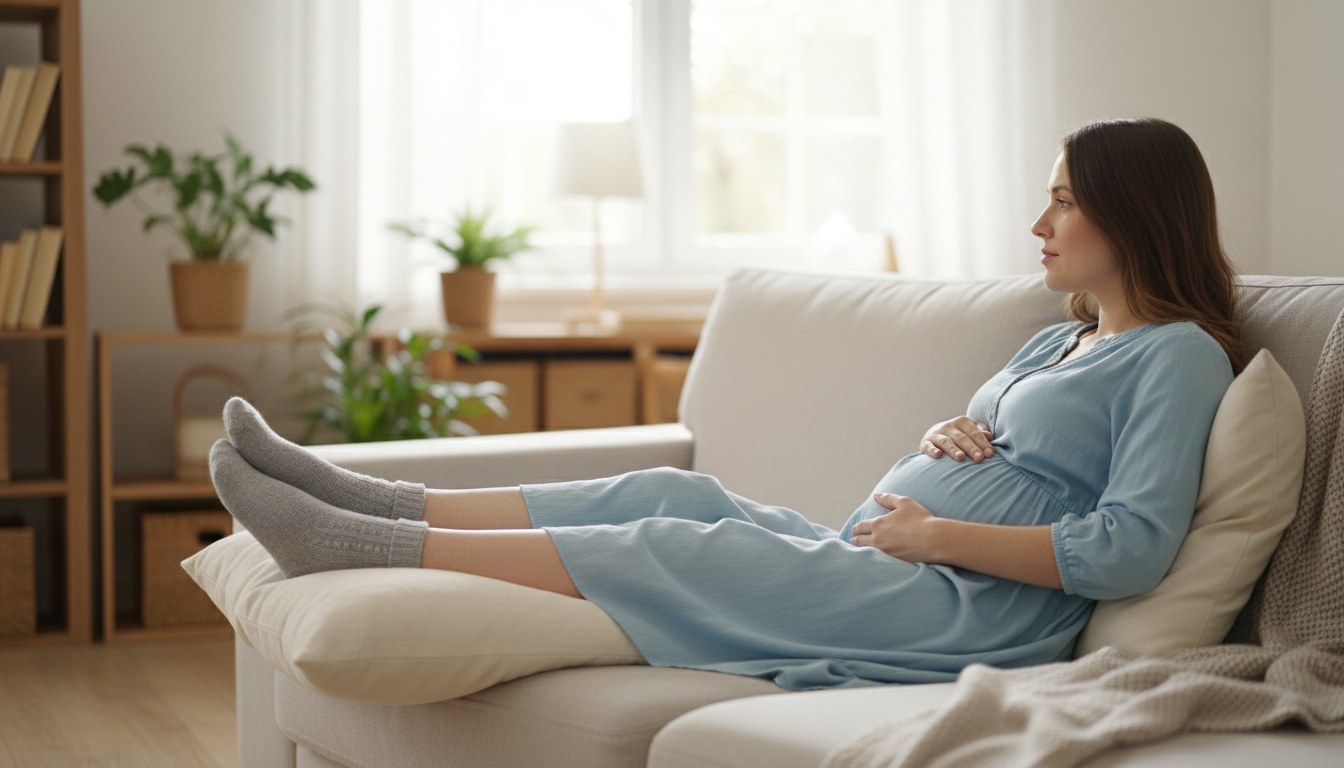 Why Do My Feet and Ankles Swell So Much in the Third Trimester?
